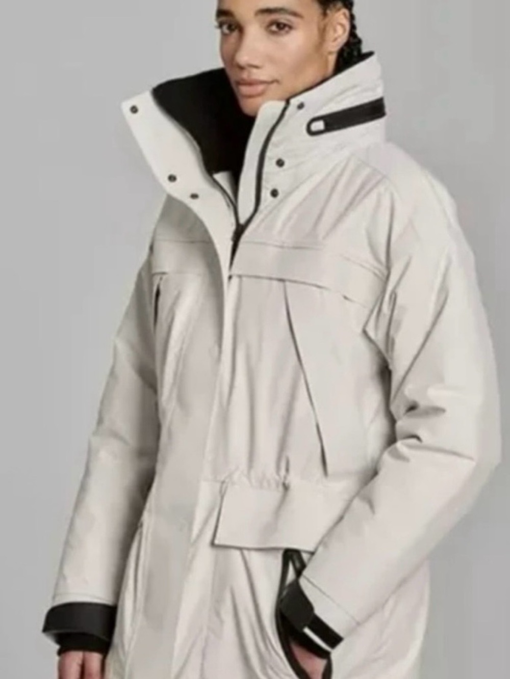 Ski-Doo Women's Insulated Typha X KANUK Jacket in white NWT $1050 MSRP